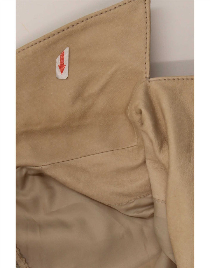 Conbipel Dame Læderjakke IT 50 XL Beige