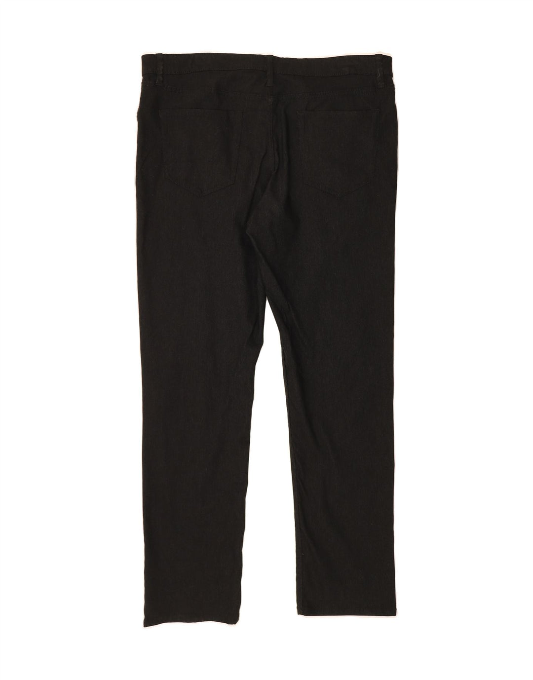 IZOD Mens Straight Casual Trousers W38 L32 Black Rayon Vintage Izod and Second-Hand Izod from Messina Hembry 