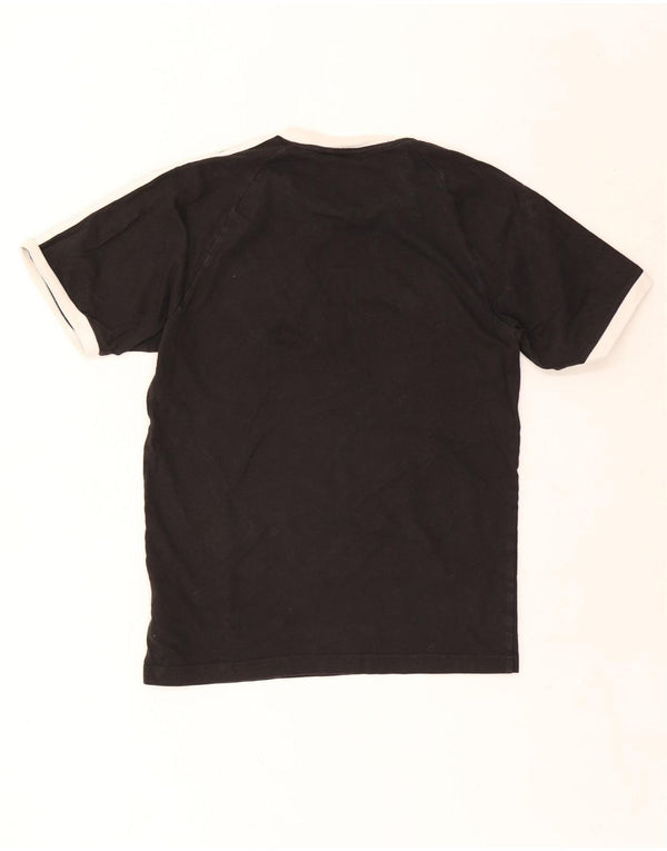 Adidas herre T-shirt top lille sort bomuld