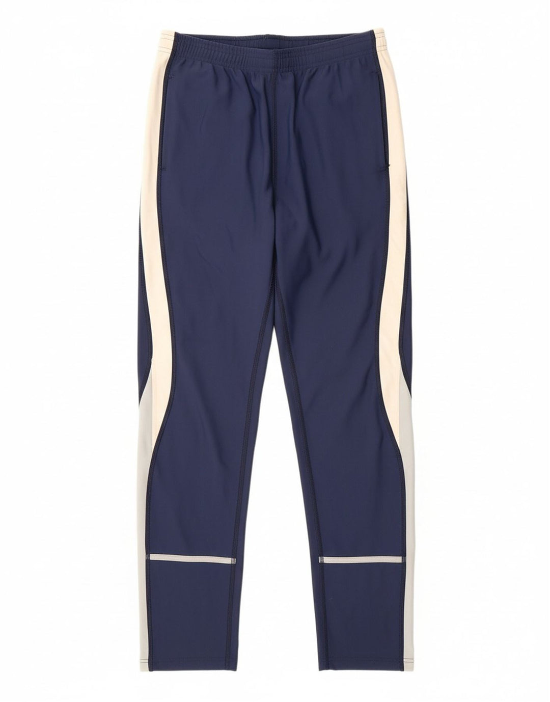 ASICS Womens Tracksuit Trousers UK 14 Medium  Navy Blue Polyamide Sports