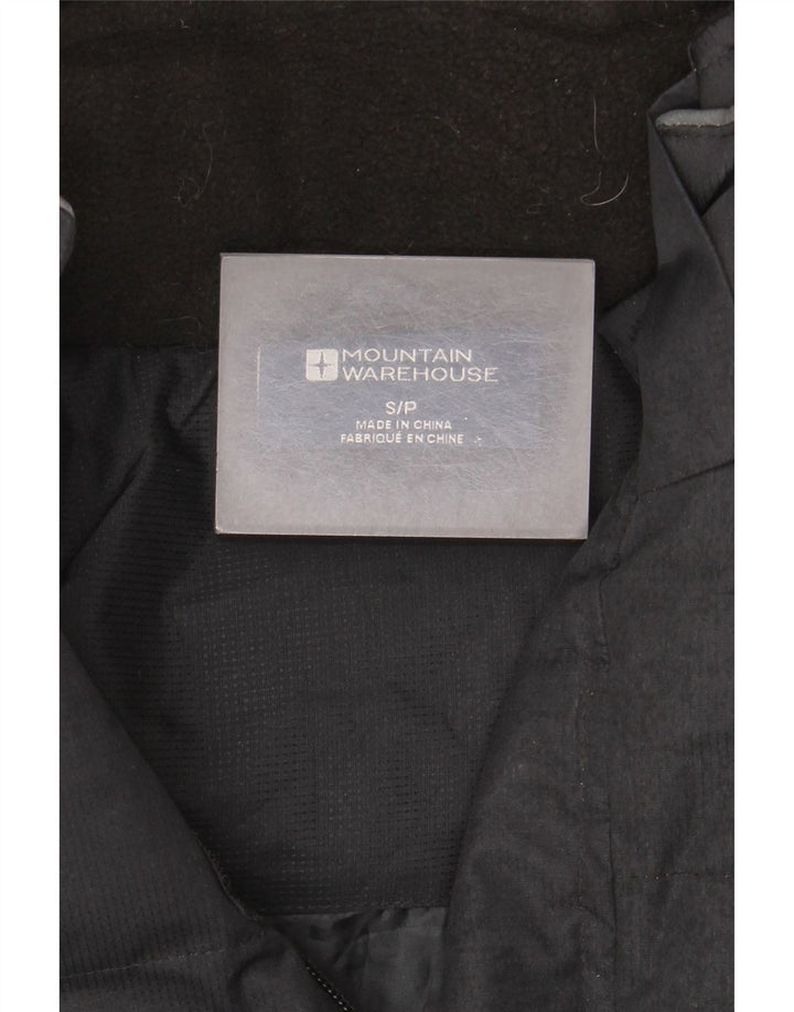 Mountain Warehouse Herre hættepolstret jakke UK 36 Lille sort polyester