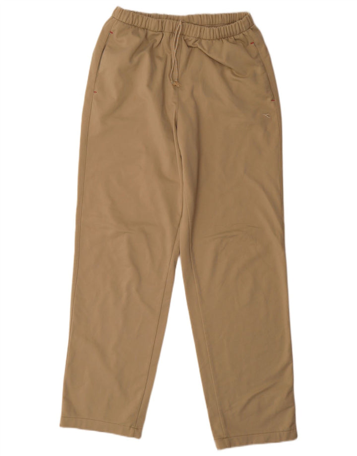 Diadora Dame træningsdragt Bukser UK 14 Large Beige Polyester
