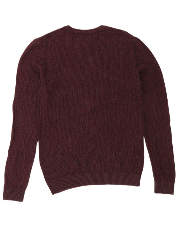 Jack & Jones Herre trøjetrøje med rund hals Medium Bourgogne Flecked Bomuld