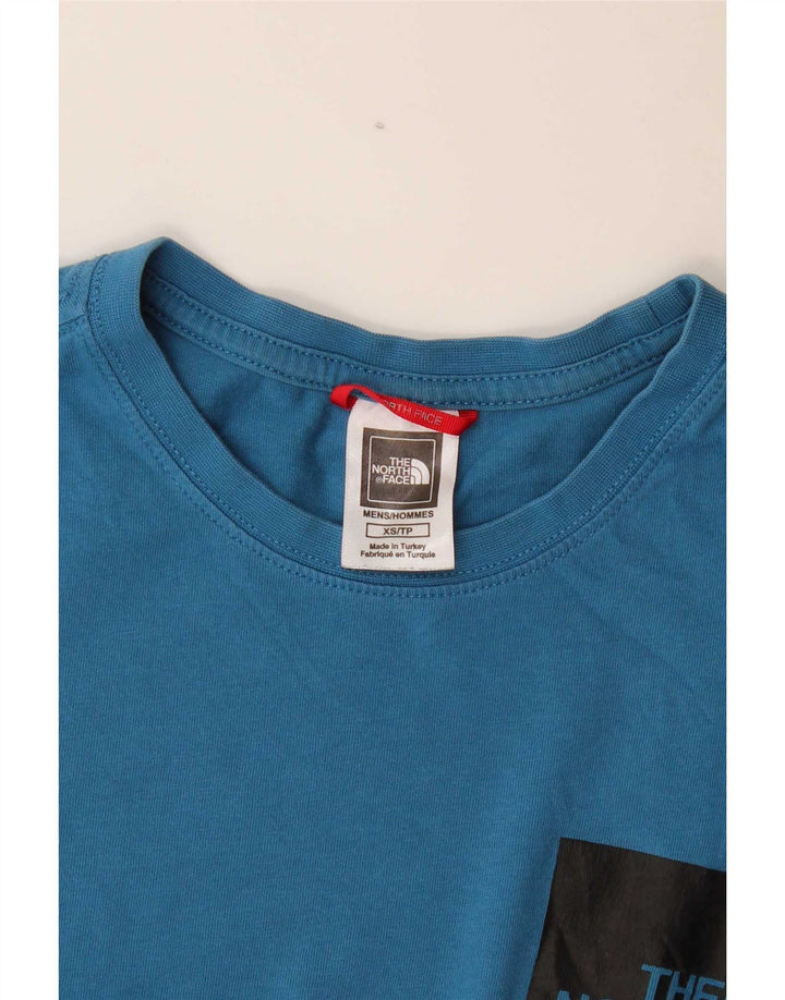 The North Face Herre grafisk T-shirt Top XS Blå