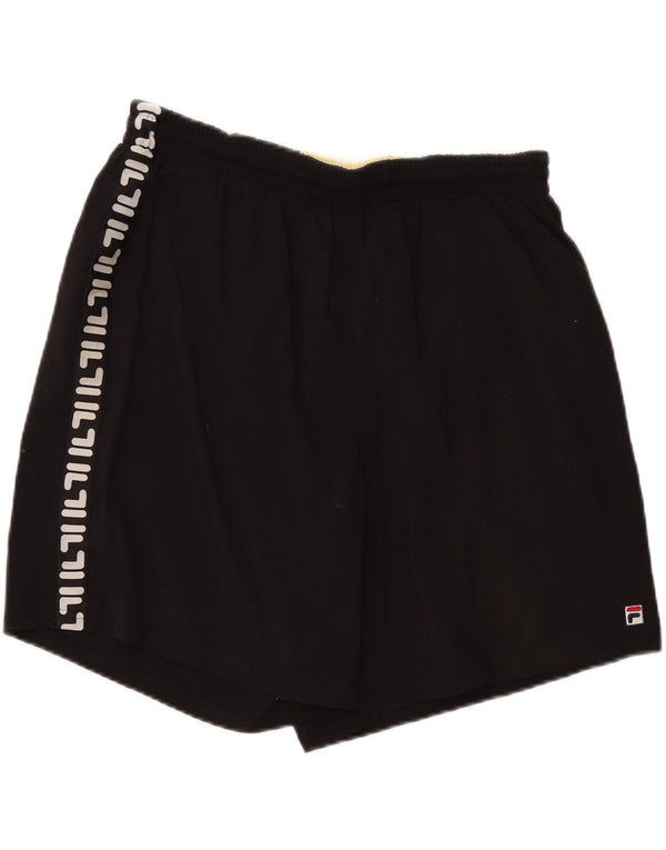 Fila Herre grafiske svømmeshorts XL Sort