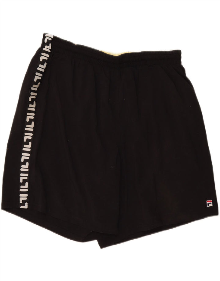 Fila Herre grafiske svømmeshorts XL Sort