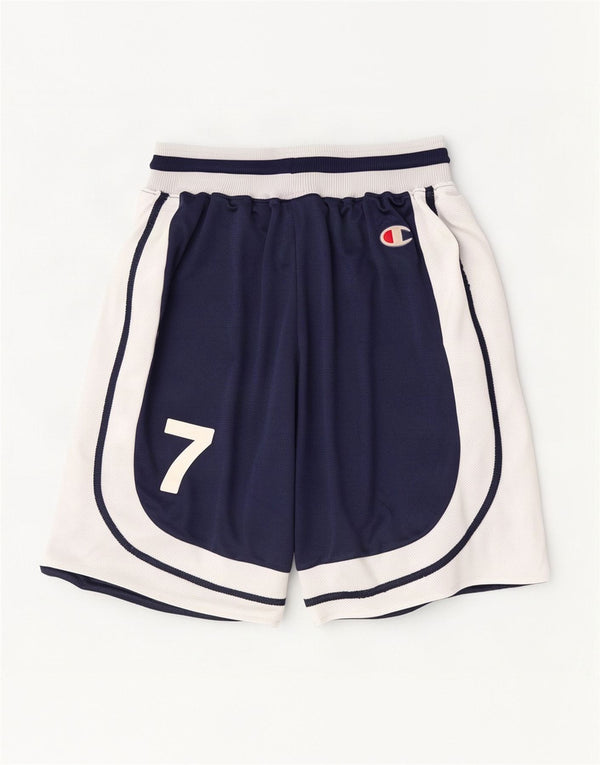 Champion drenge grafiske sportsshorts 15-16 år 2XL marineblå farveblok