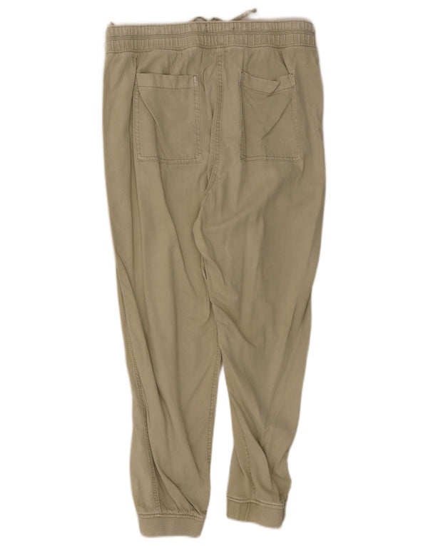 Marks & Spencer Joggers til kvinder Casual Bukser UK 16 Large W32 L26 Khaki