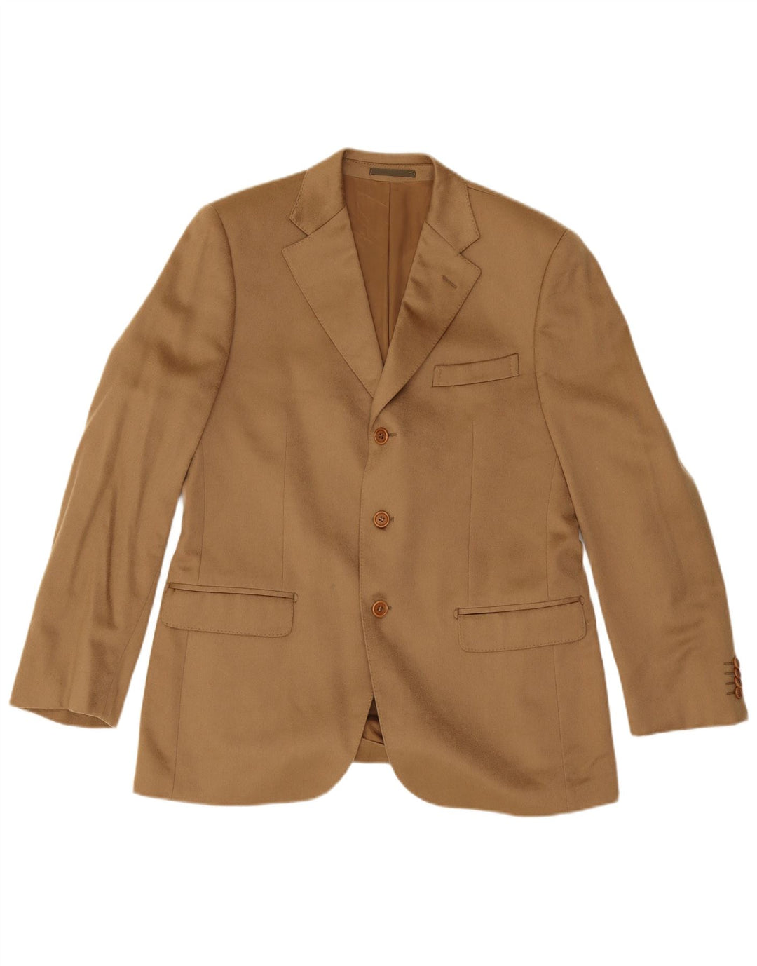 Piacenza Herre 3-knaps blazerjakke IT 50 Stor Beige Cashmere