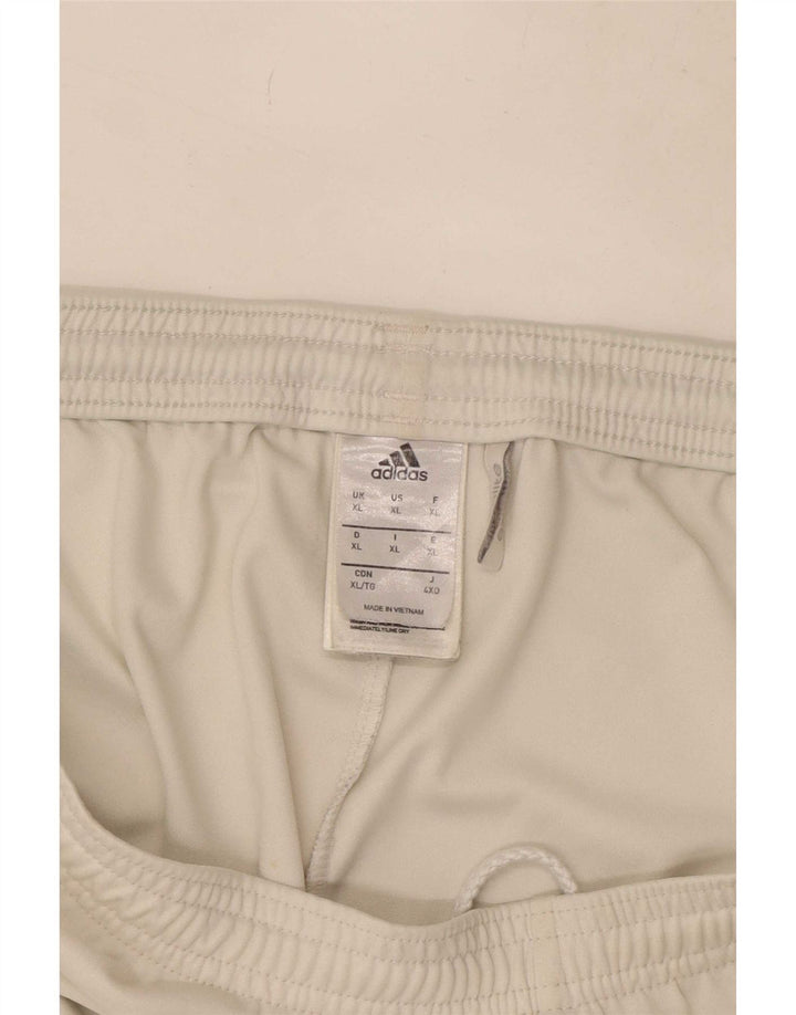 Adidas Herre Climalite Sportshorts XL Hvid Polyester