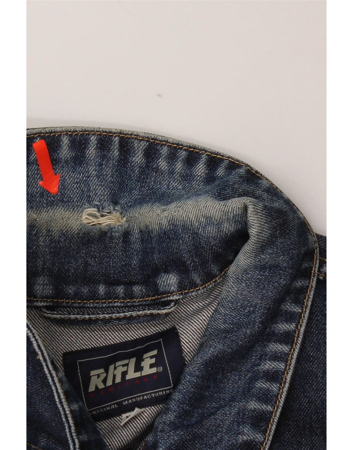 Rifle Dame denimjakke UK 20 2XL Blå Bomuld