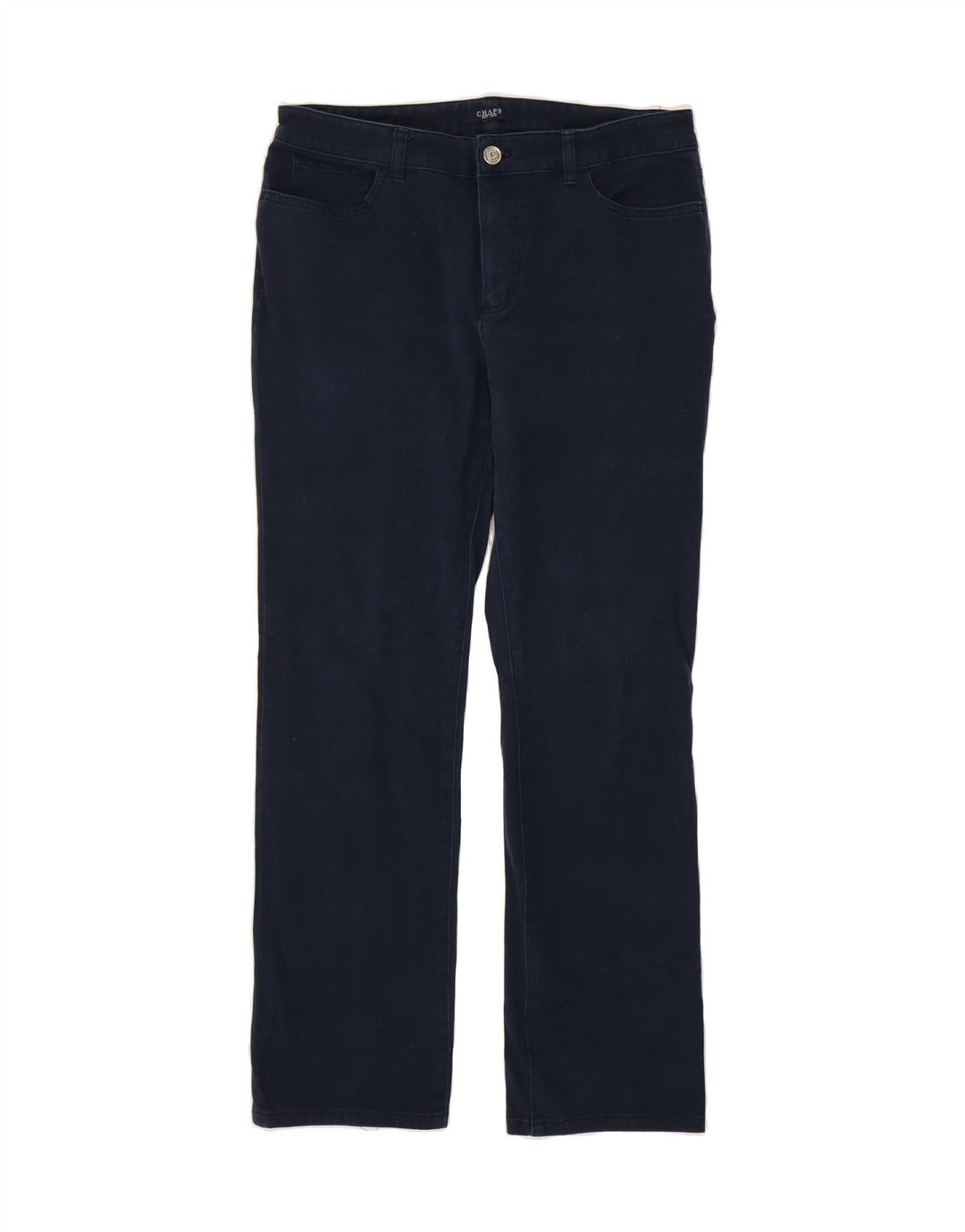 CHAPS Womens Straight Jeans US 8 Medium W32 L28 Navy Blue Cotton Vintage Chaps and Second-Hand Chaps from Messina Hembry 