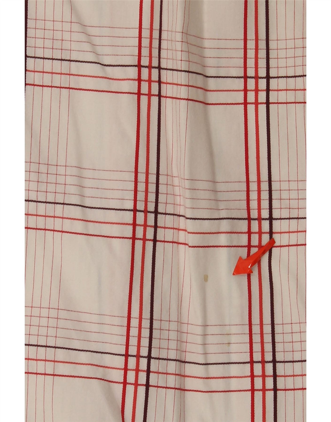 Wrangler kortærmet herreskjorte XL Hvid ternet bomuld