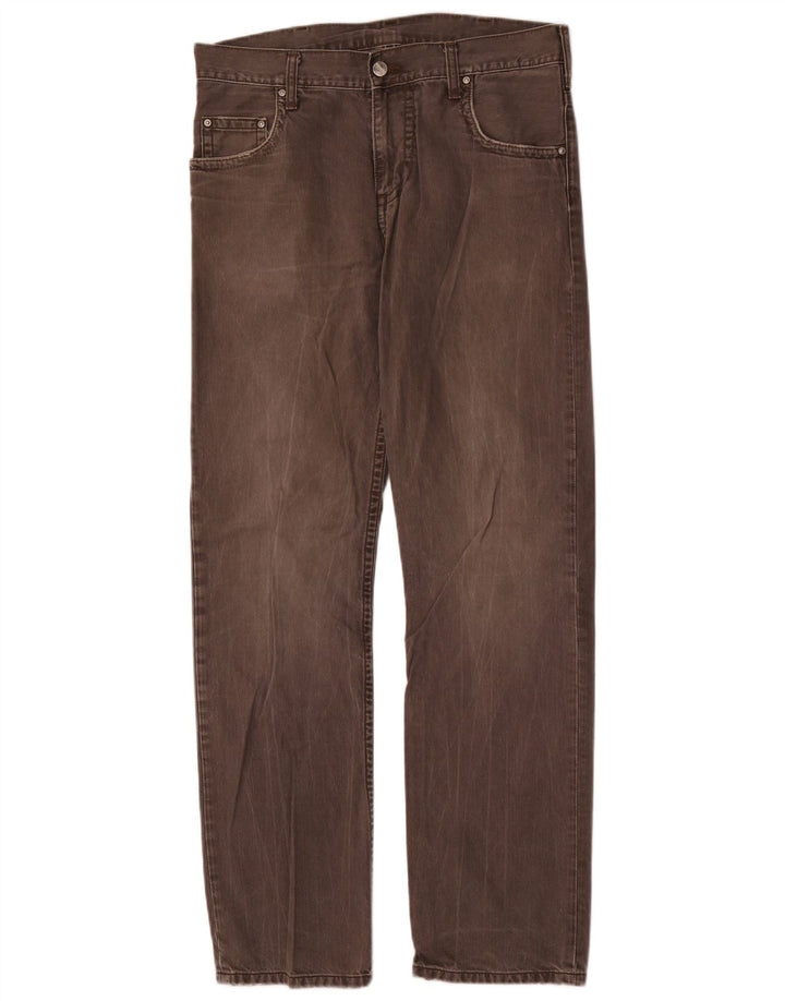Carhartt Straight Jeans til mænd W30 L32 Grå bomuld