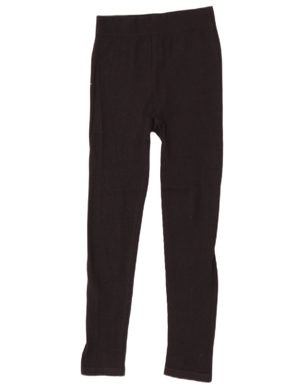 Zara Dame Leggings UK 14 Medium Sort