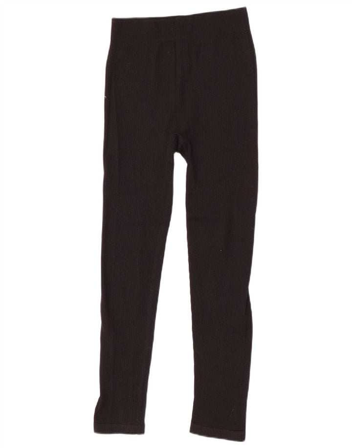 Zara Dame Leggings UK 14 Medium Sort