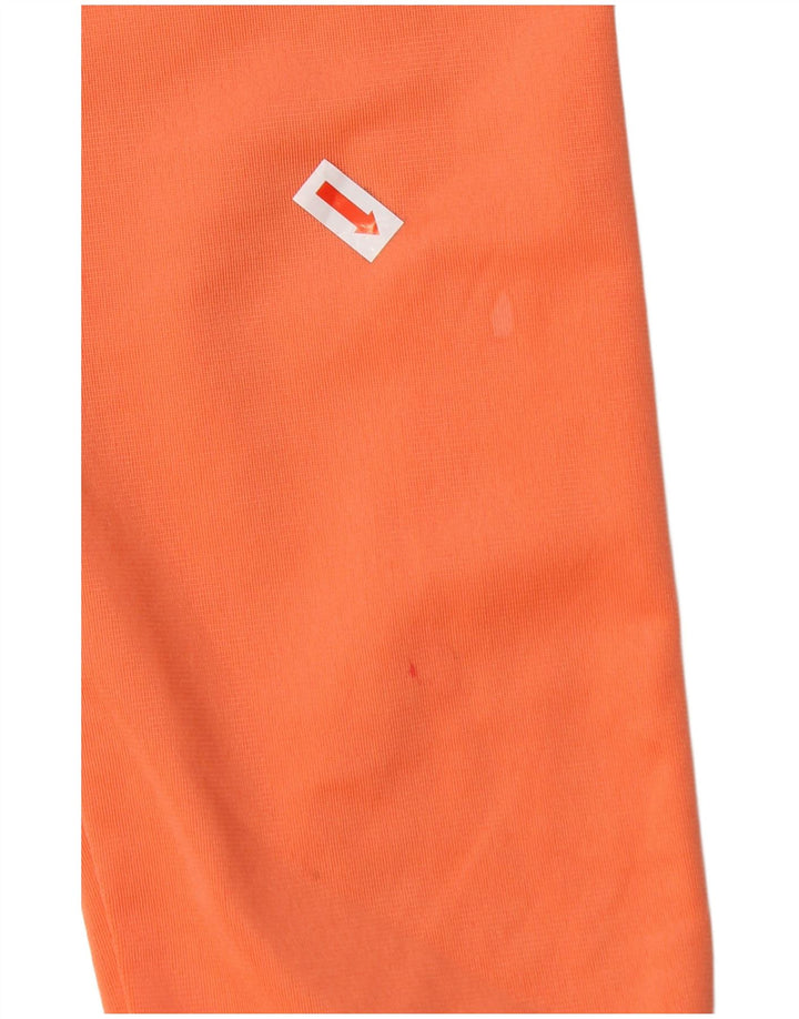 ADIDAS fuld træningsdragt til kvinder UK 12/14 Medium Orange Polyester