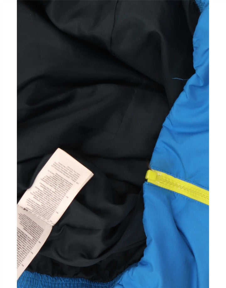 Adidas Polstret Herrejakke UK 42 XL Blå Colourblock Polyester