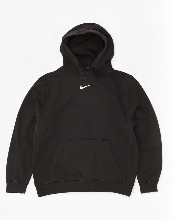 Nike grafisk hættetrøje til mænd, stor sort bomuld