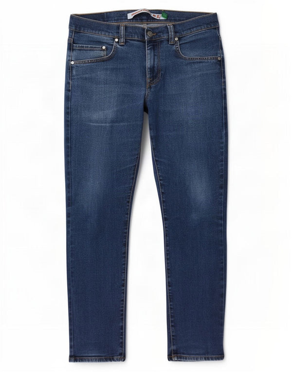 Carrera Mens 717 Slim Jeans W36 L30 Blå