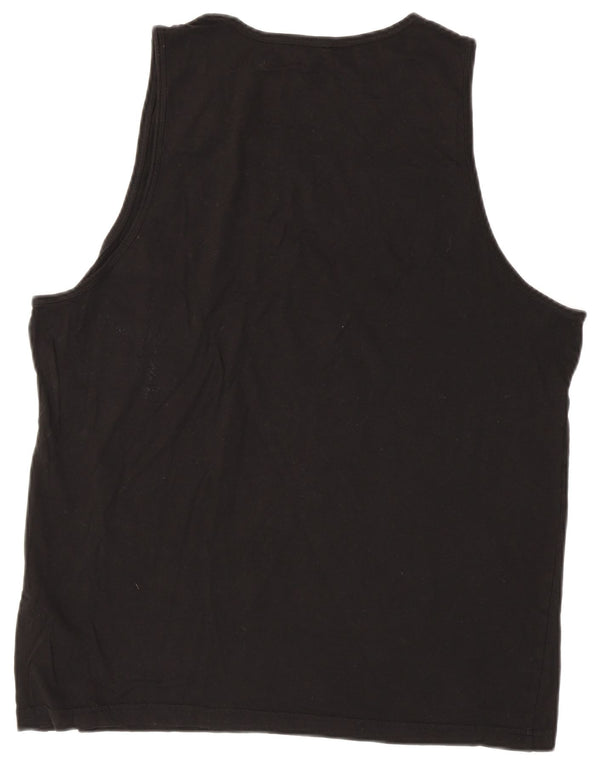 Puma Herre Grafisk Vest Top 2XL Sort Bomuld