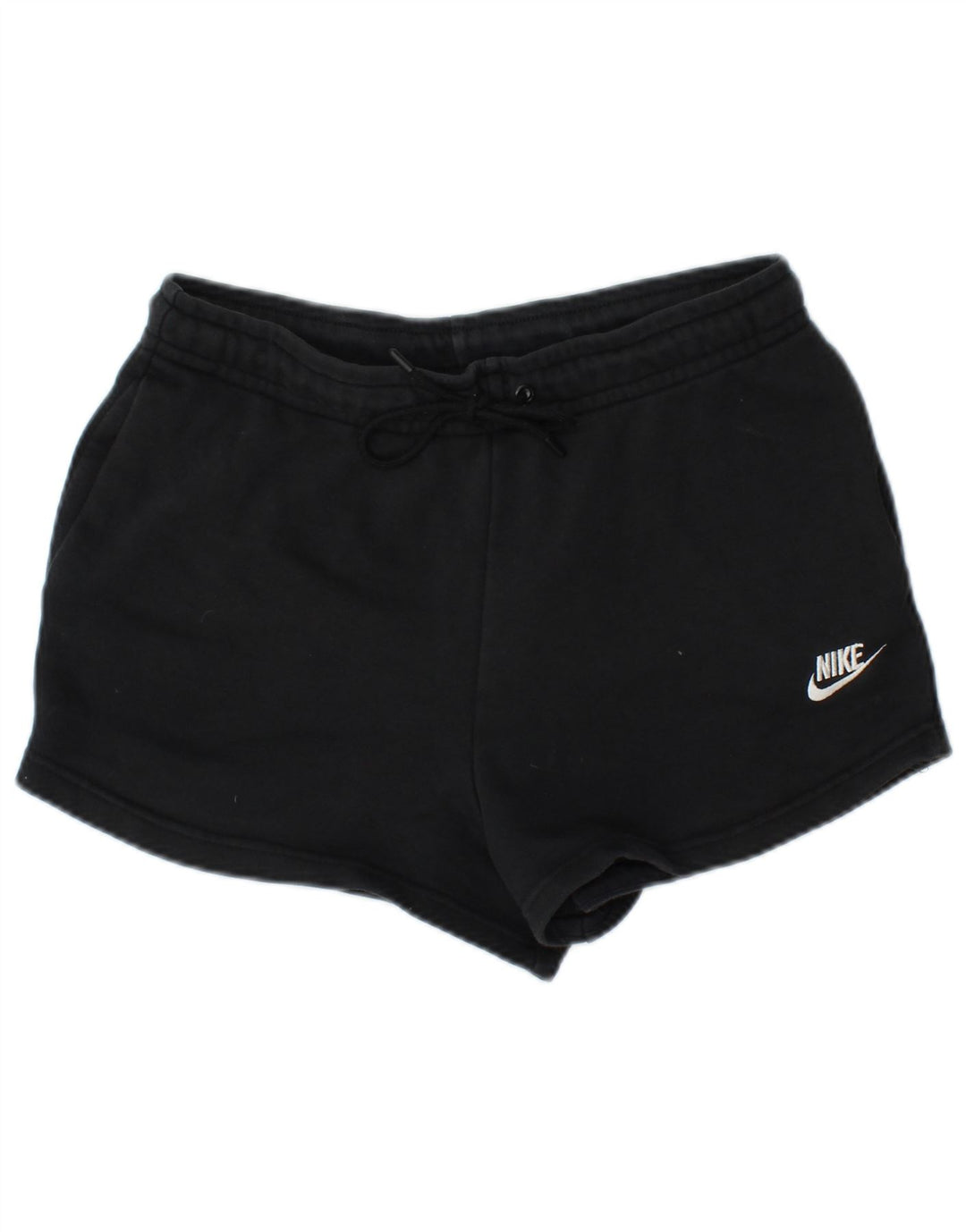 NIKE sportsshorts til kvinder UK 10 Small Black Bomuld