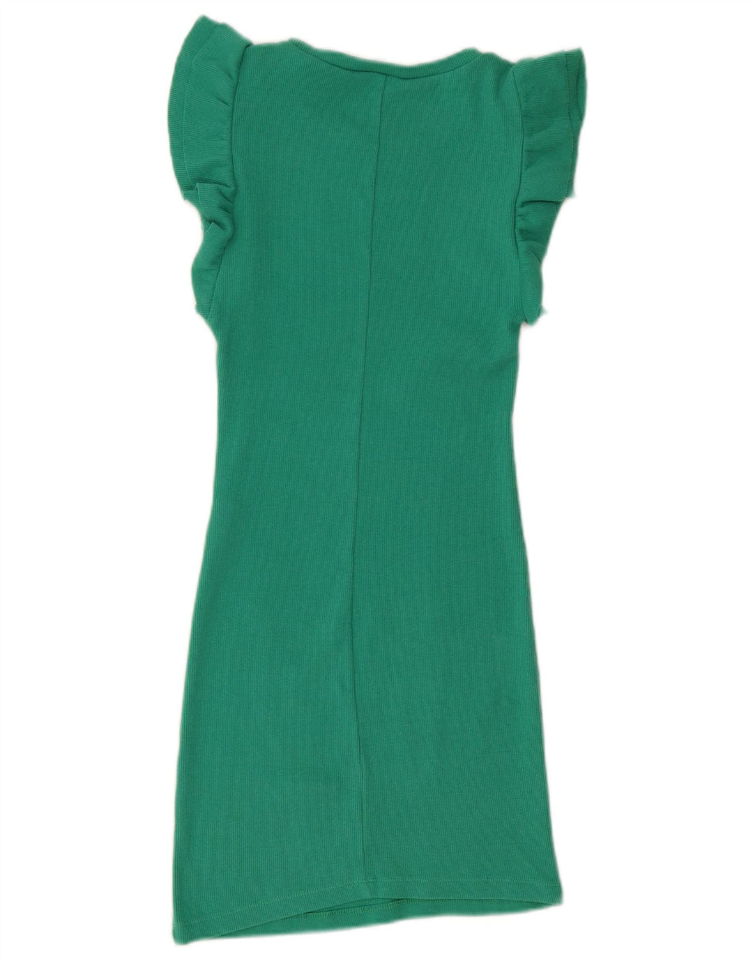 Zara Womens Bodycon Dress UK 8 Small Green