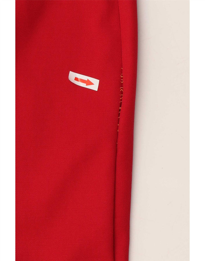 Vintage A-line nederdel til kvinder W30 Medium rød uld
