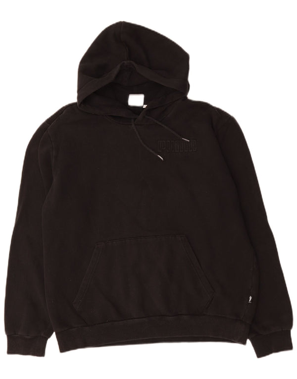 Puma Herre hættetrøje Jumper Medium Sort Bomuld