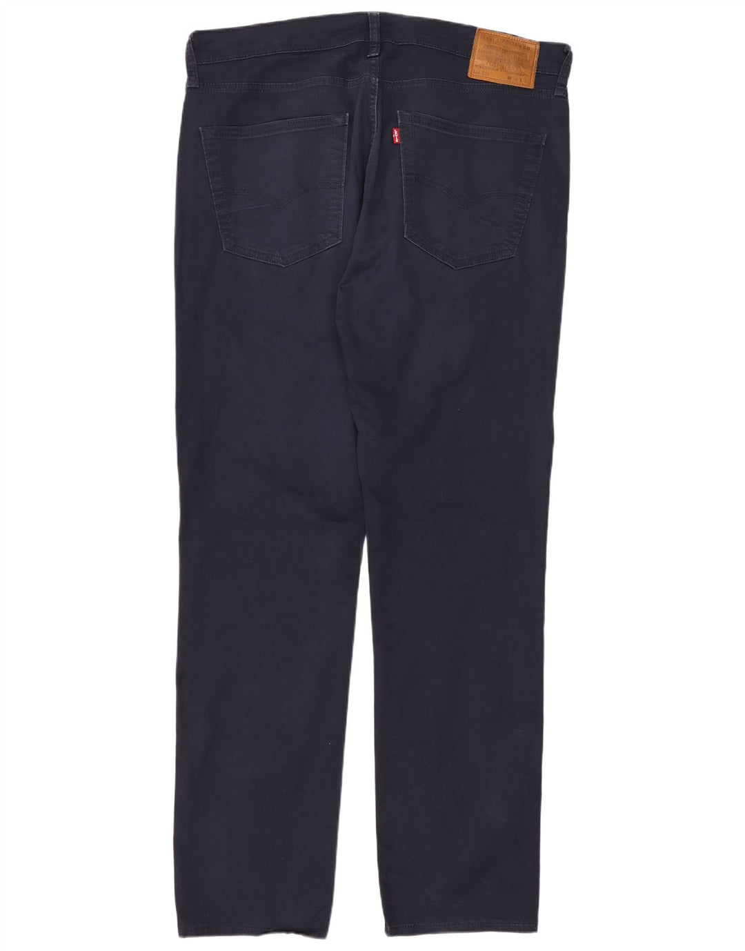 LEVI'S Herre 511 Slim Casual Bukser W36 L32 Marineblå Bomuld