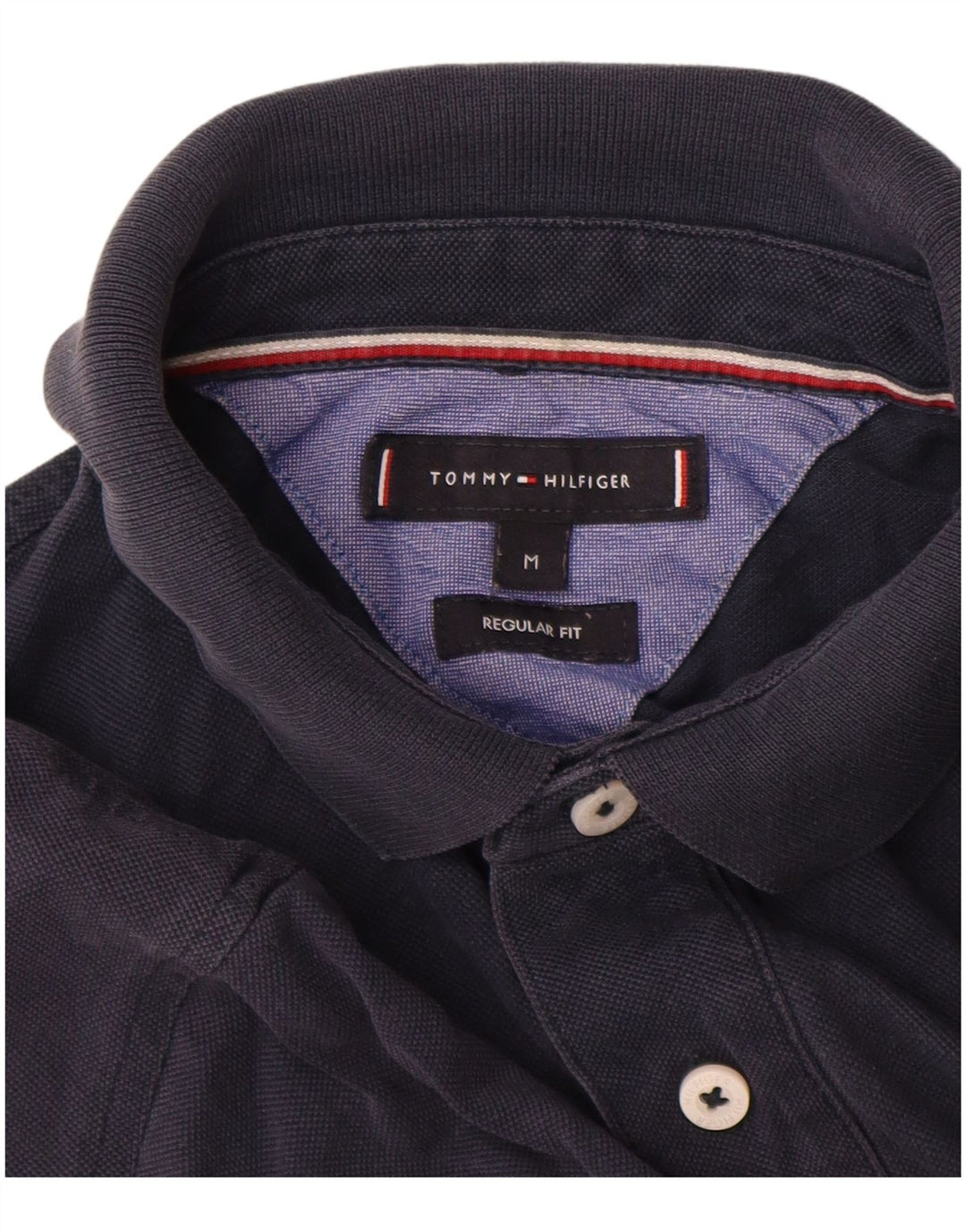 Tommy Hilfiger Herre Regular Fit Polo Shirt Medium Navy Blue