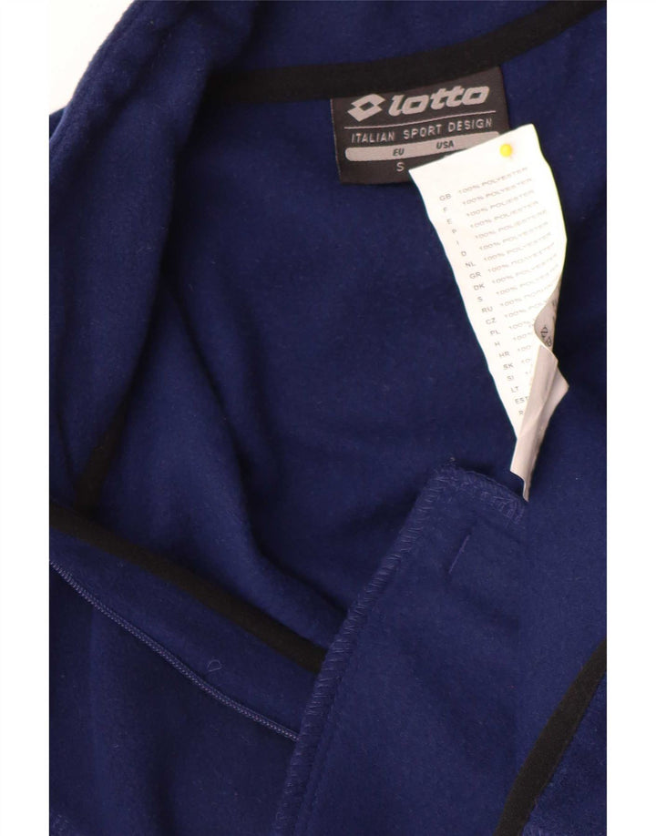 Lotto Dame Fleecejakke UK 10 Small Navy Blue Polyester