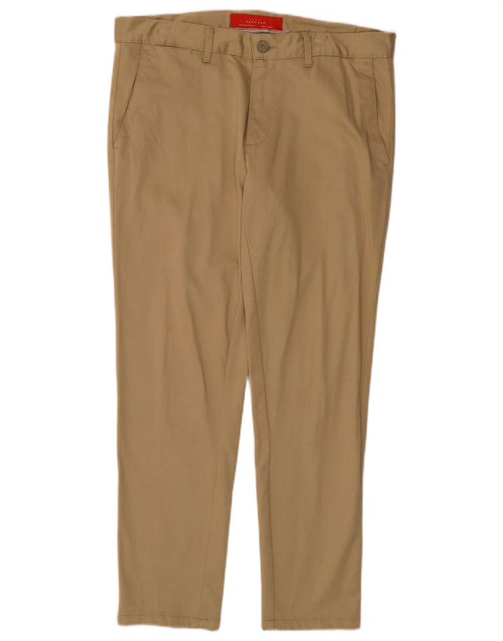ZARA Herre Slim Chino Bukser EU 40 Medium W31 L27 Beige