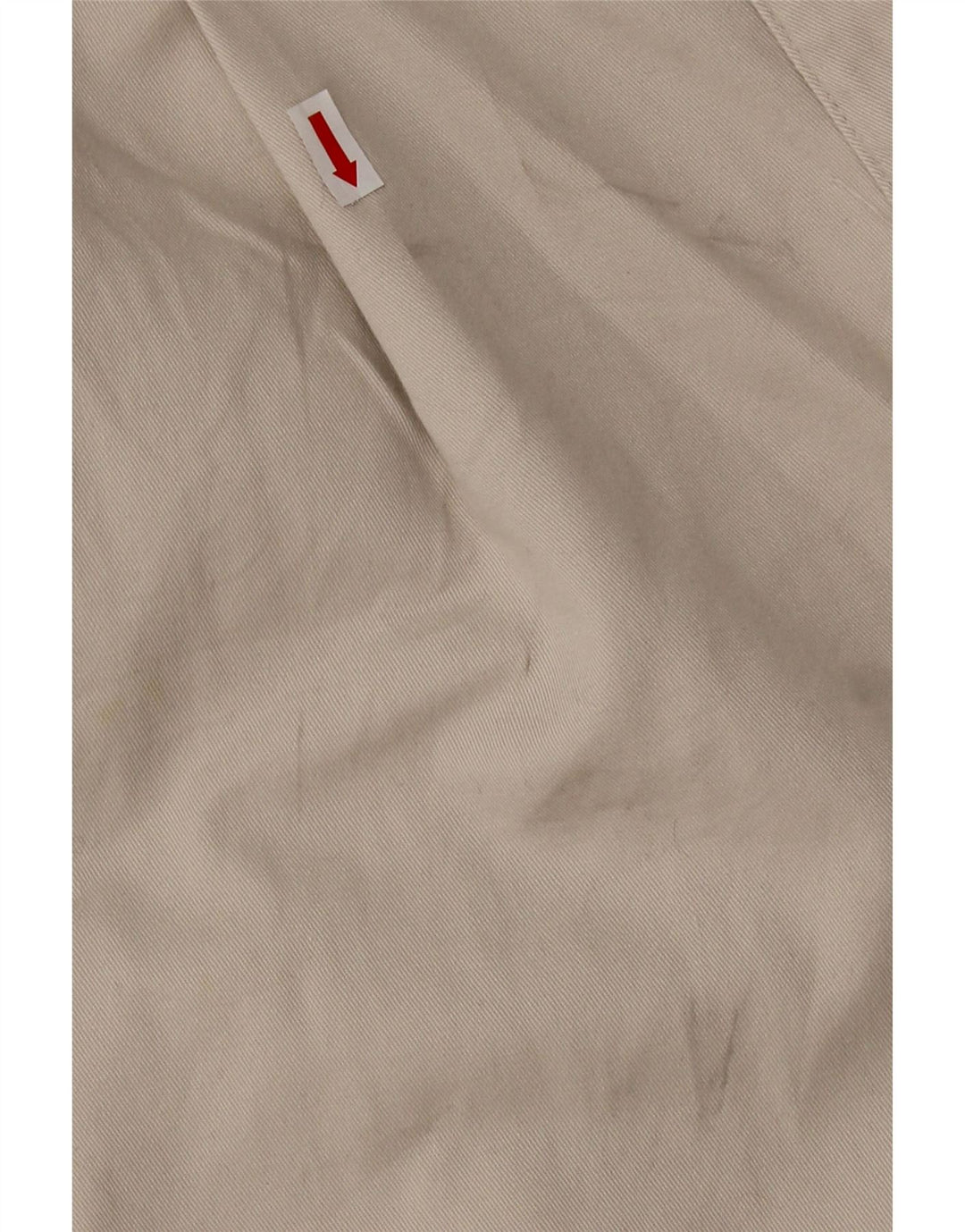 DOCKERS Herre Stain Defender Pegged Chino Shorts W38 XL Grå Bomuld