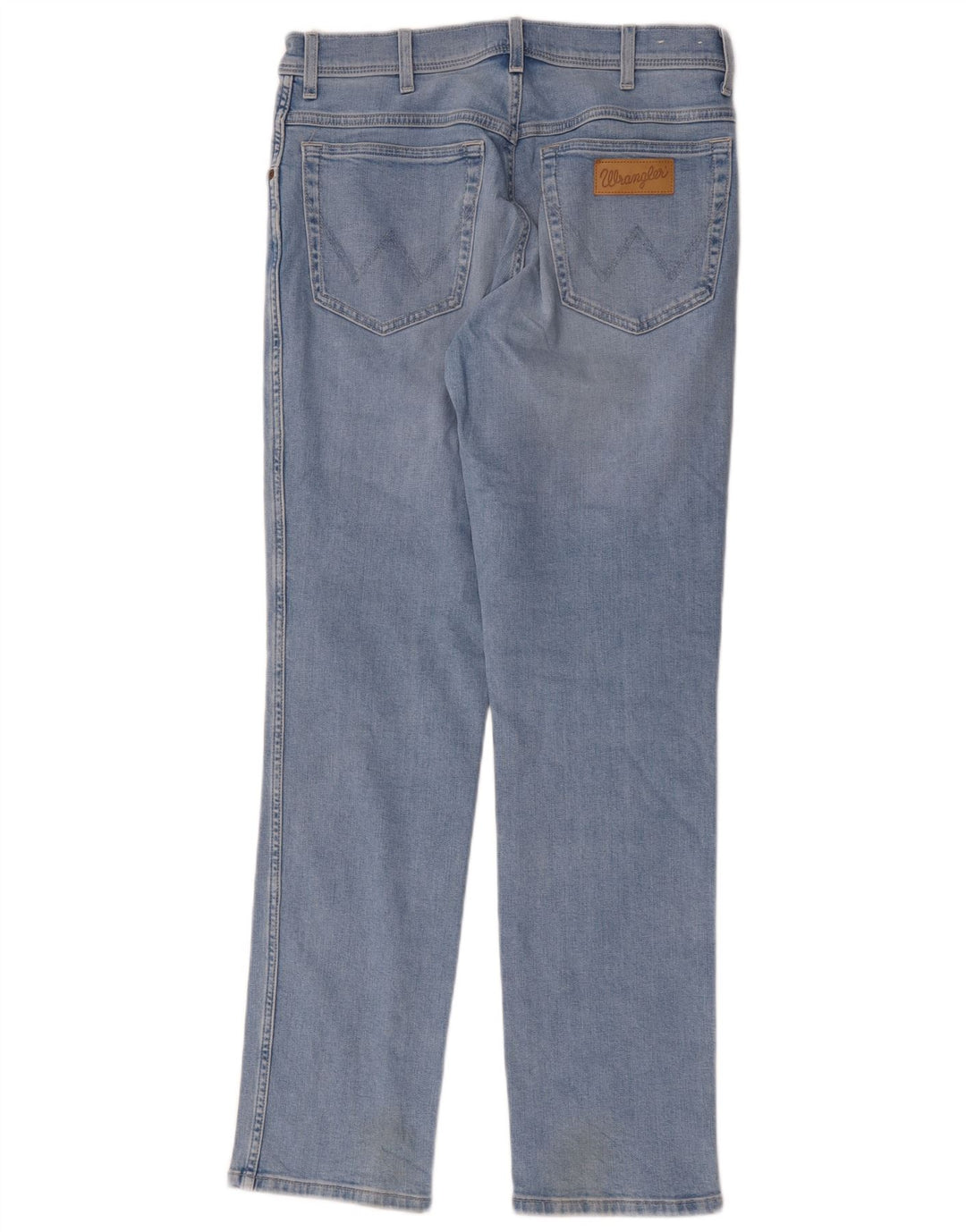Wrangler Herre Texas Slim Jeans W33 L32 Blå Bomuld