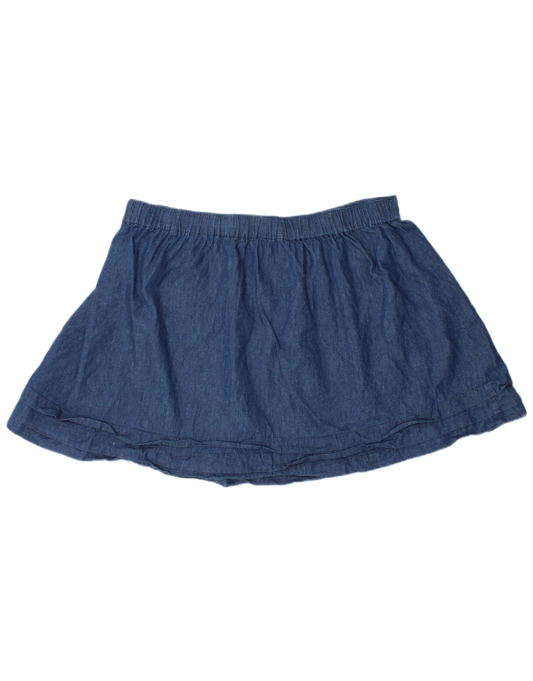 OASIS Womens Mini Denim Skirt UK 16 Large W34  Blue Cotton