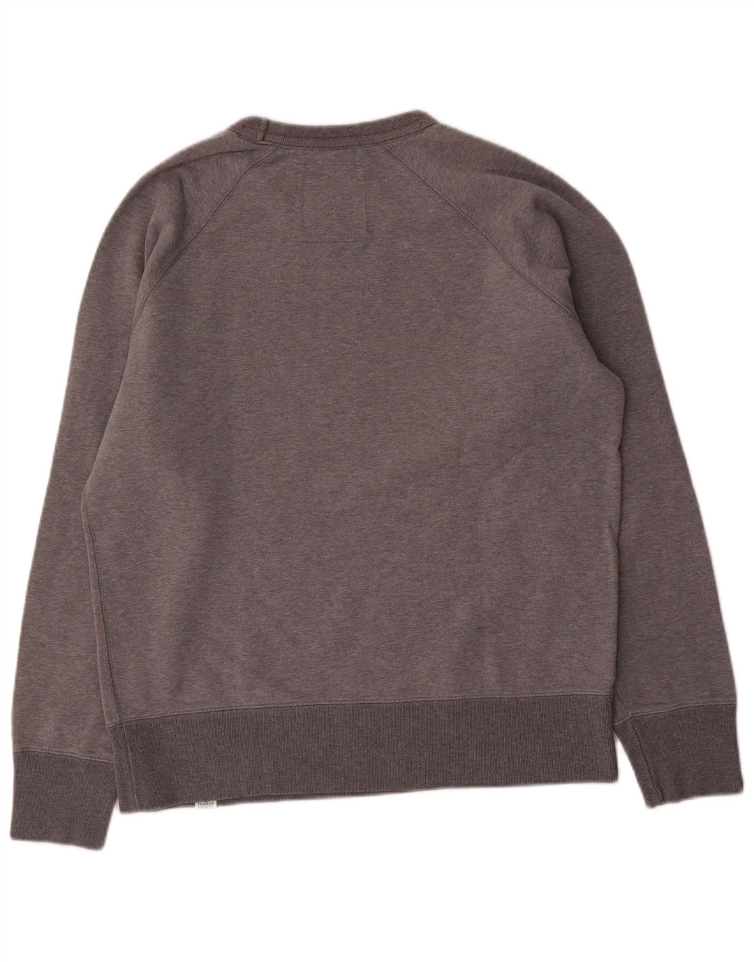 Franklin & Marshall Sweatshirt til mænd, stor, grå flækket
