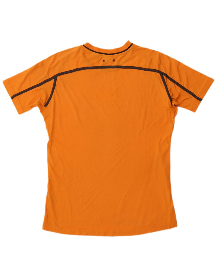 FILA Herre T-Shirt Top Medium Orange Bomuld