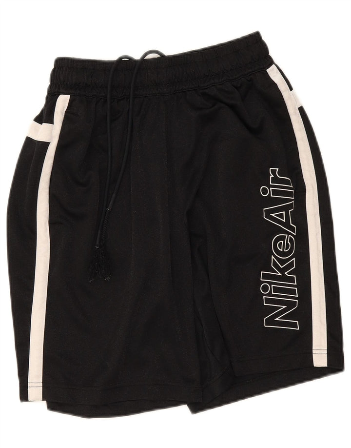 Nike Herre grafiske sportsshorts Medium Sort Colourblock Polyester