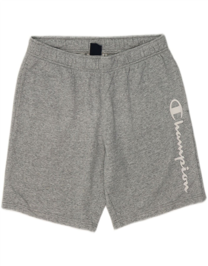 Champion Herre grafiske sportsshorts XL grå bomuld