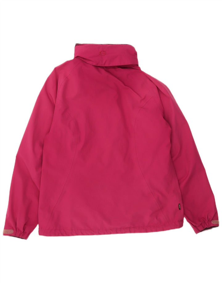 Sprayway Regnjakke med hætte til kvinder UK 12 Medium Pink Polyester