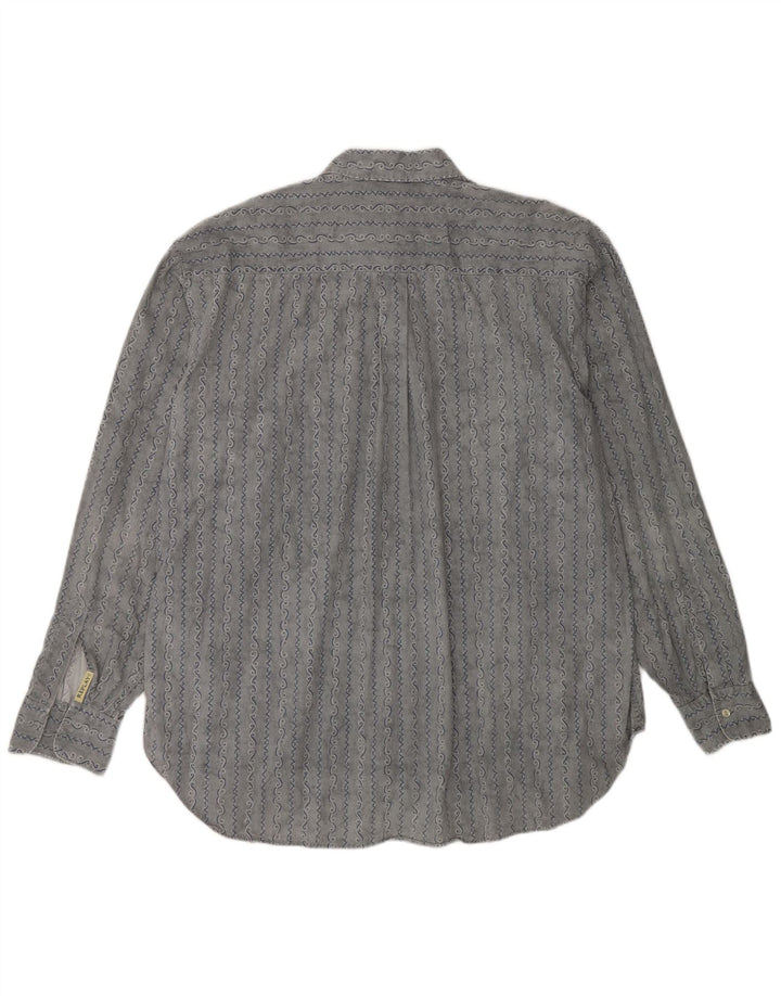 Replay Herreskjorte XL Grå Paisley