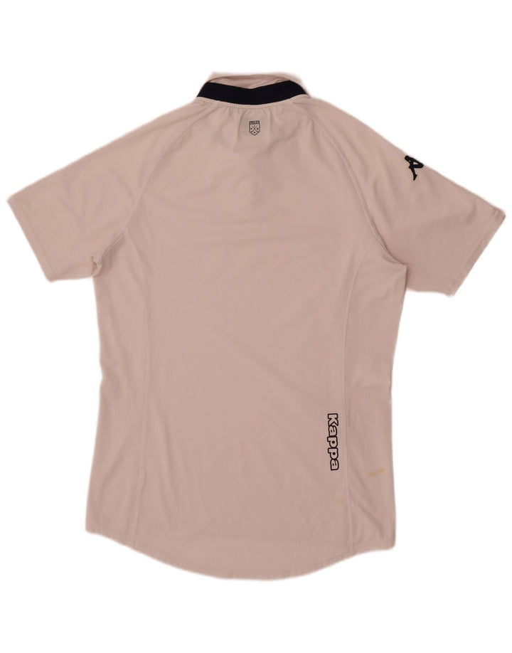 Kappa Herre Grafisk Polo Shirt Stor Hvid