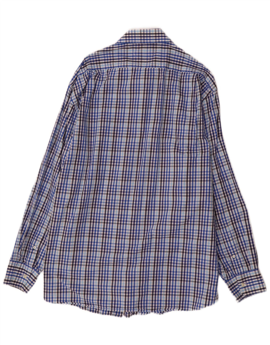 Tommy Hilfiger Herre Regular Fit skjorte str. 17 XL Blå Gingham Bomuld