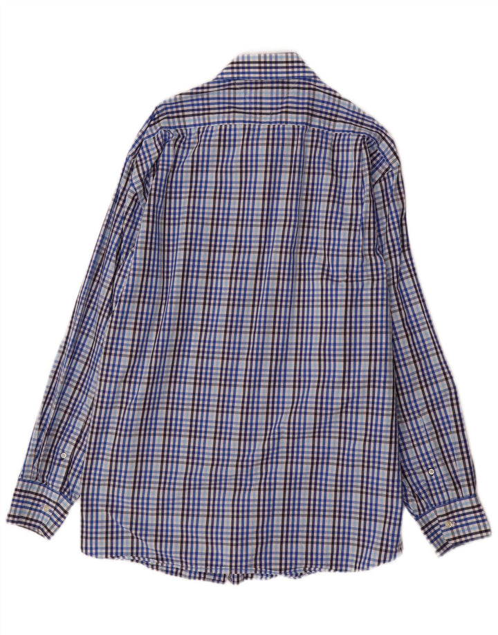 Tommy Hilfiger Herre Regular Fit skjorte str. 17 XL Blå Gingham Bomuld