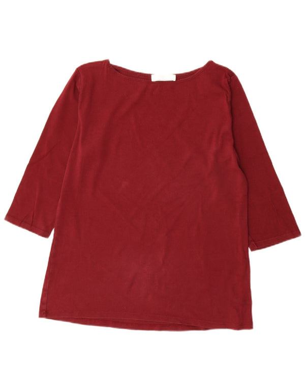 Zara Dametop 3/4 ærmer UK 18 XL Rød
