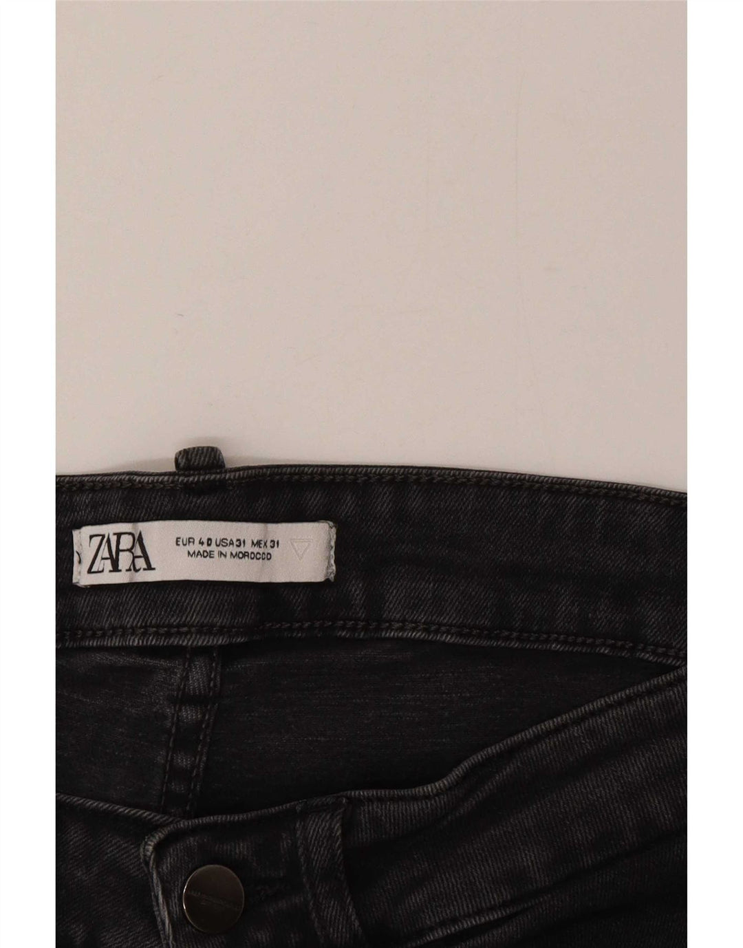 Zara Herre Skinny Jeans EU 40 Medium W31 L30 Grå