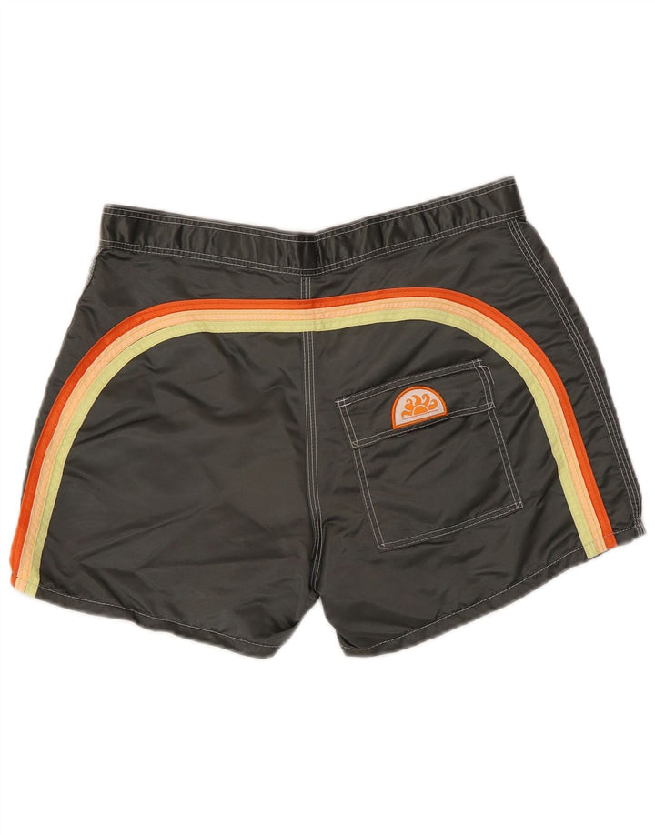 SUNDEK Herre badeshorts Medium Grå Stribet Nylon