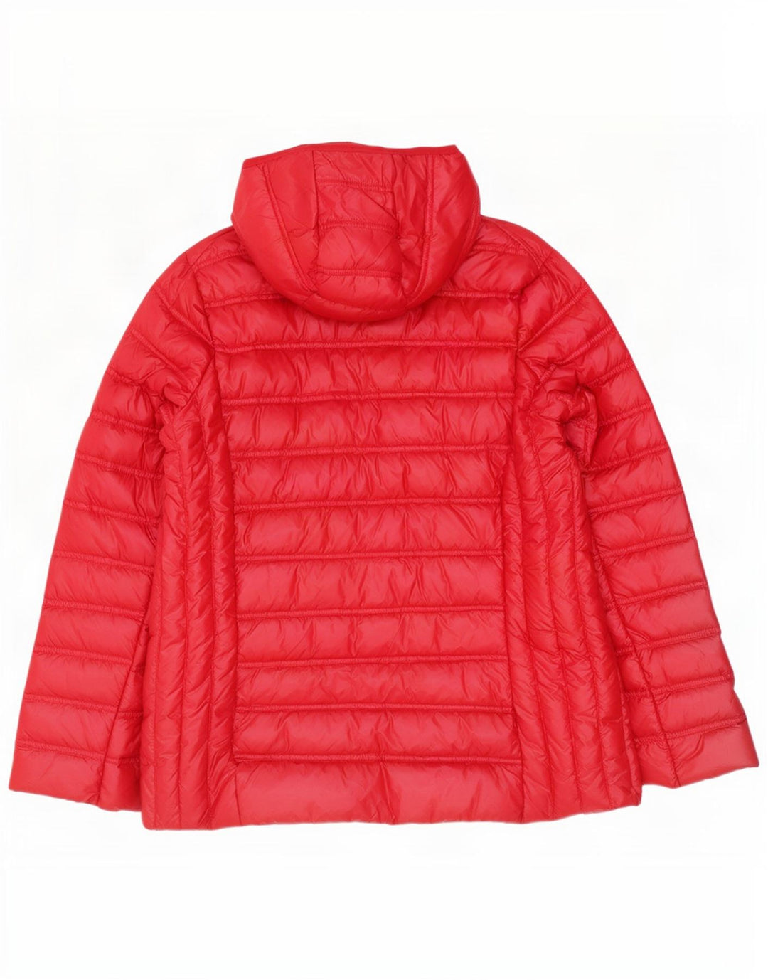 Marks & Spencer, polstret hættejakke til kvinder, UK 18 XL Rød Polyester