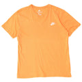 Nike Herre T-shirt Top Medium Orange Bomuld